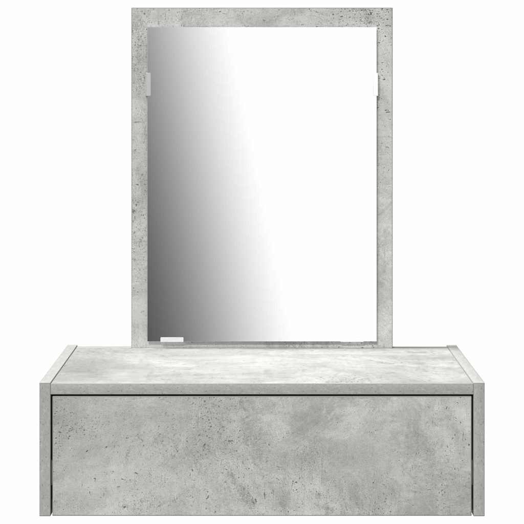 Toaletni stol s ladicama Siva 60 x 40 x 70 cm Konstruirano drvo