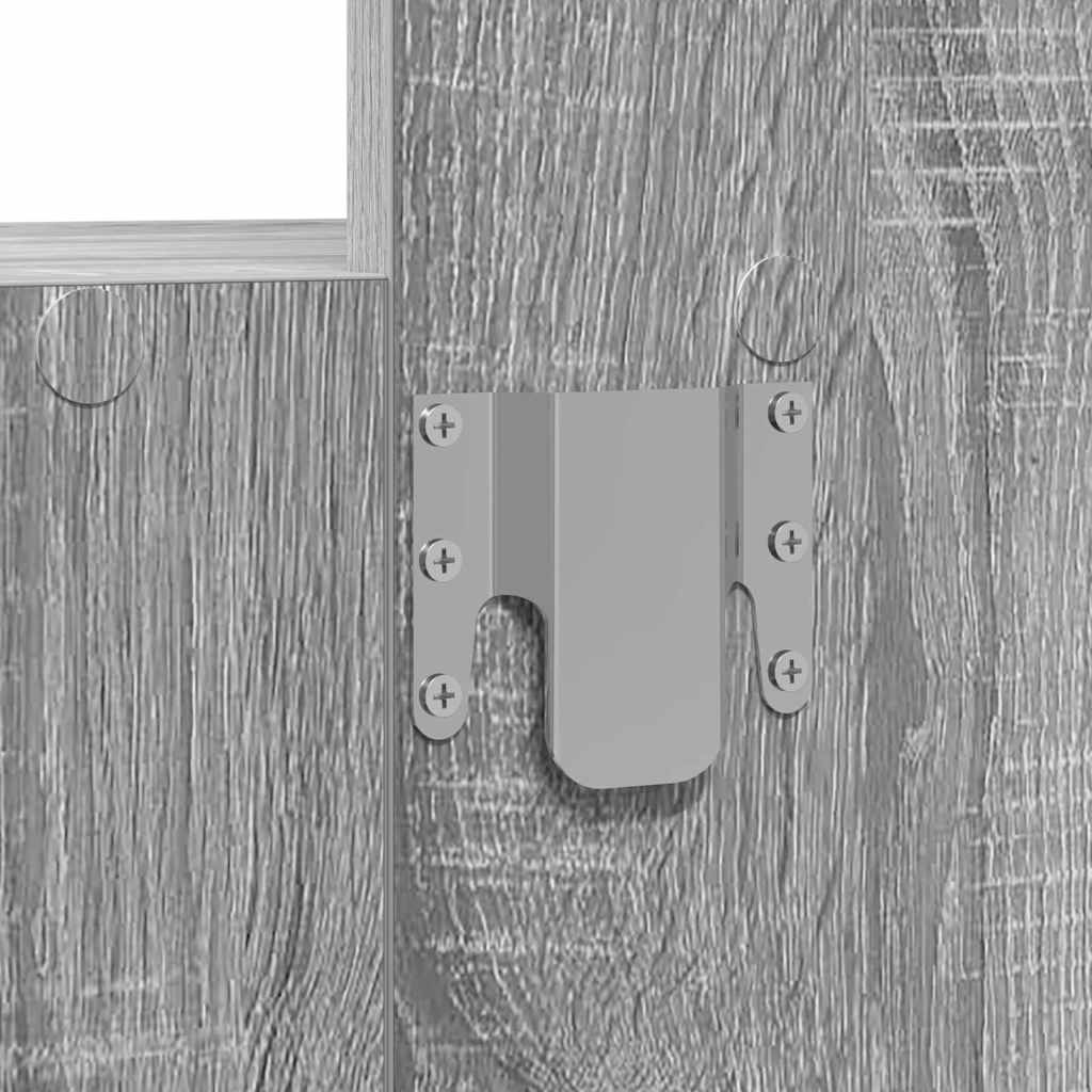 Toaletni stol s ladicama Siva 60 x 40 x 70 cm Konstruirano drvo