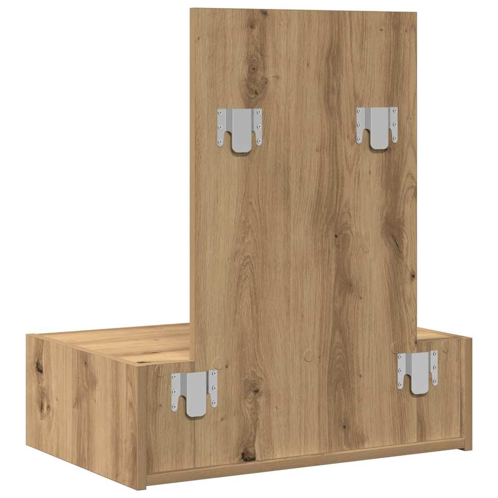 Toaletni stol Smeđa 60 x 40 x 70 cm Konstruirano drvo