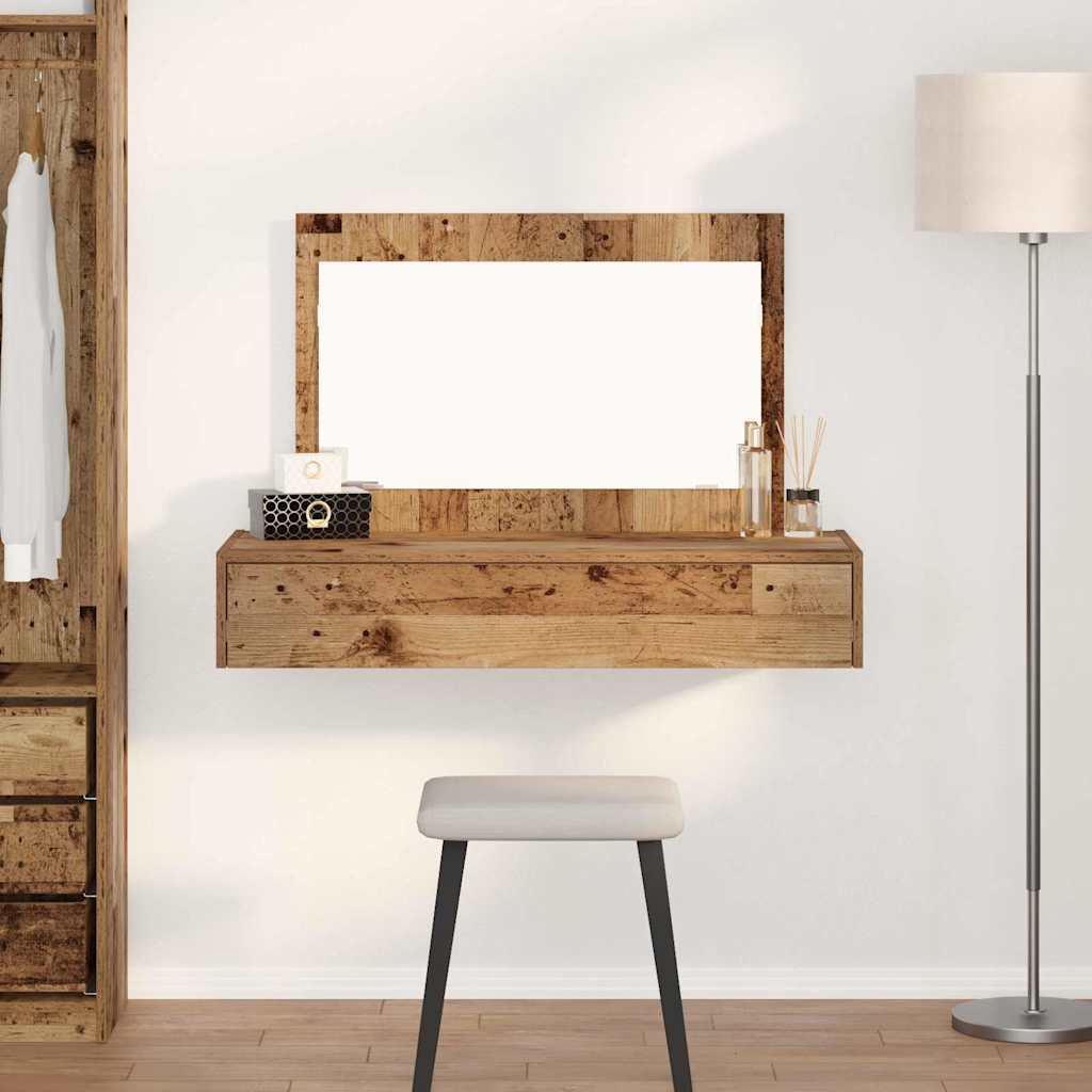 Toaletni stol Smeđa 100 x 40 x 70 cm Konstruirano drvo