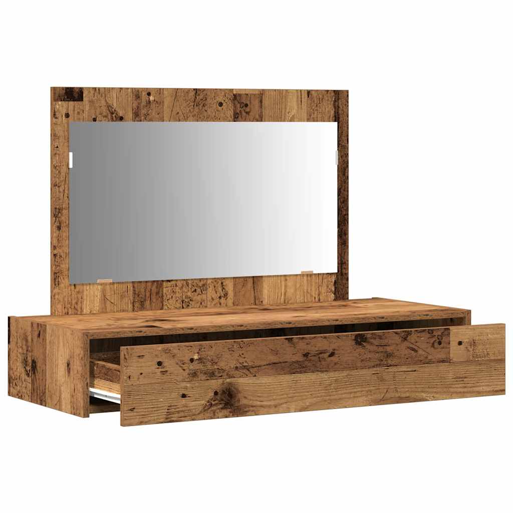 Toaletni stol Smeđa 100 x 40 x 70 cm Konstruirano drvo