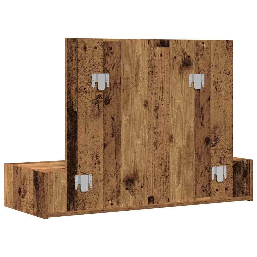 Toaletni stol Smeđa 100 x 40 x 70 cm Konstruirano drvo