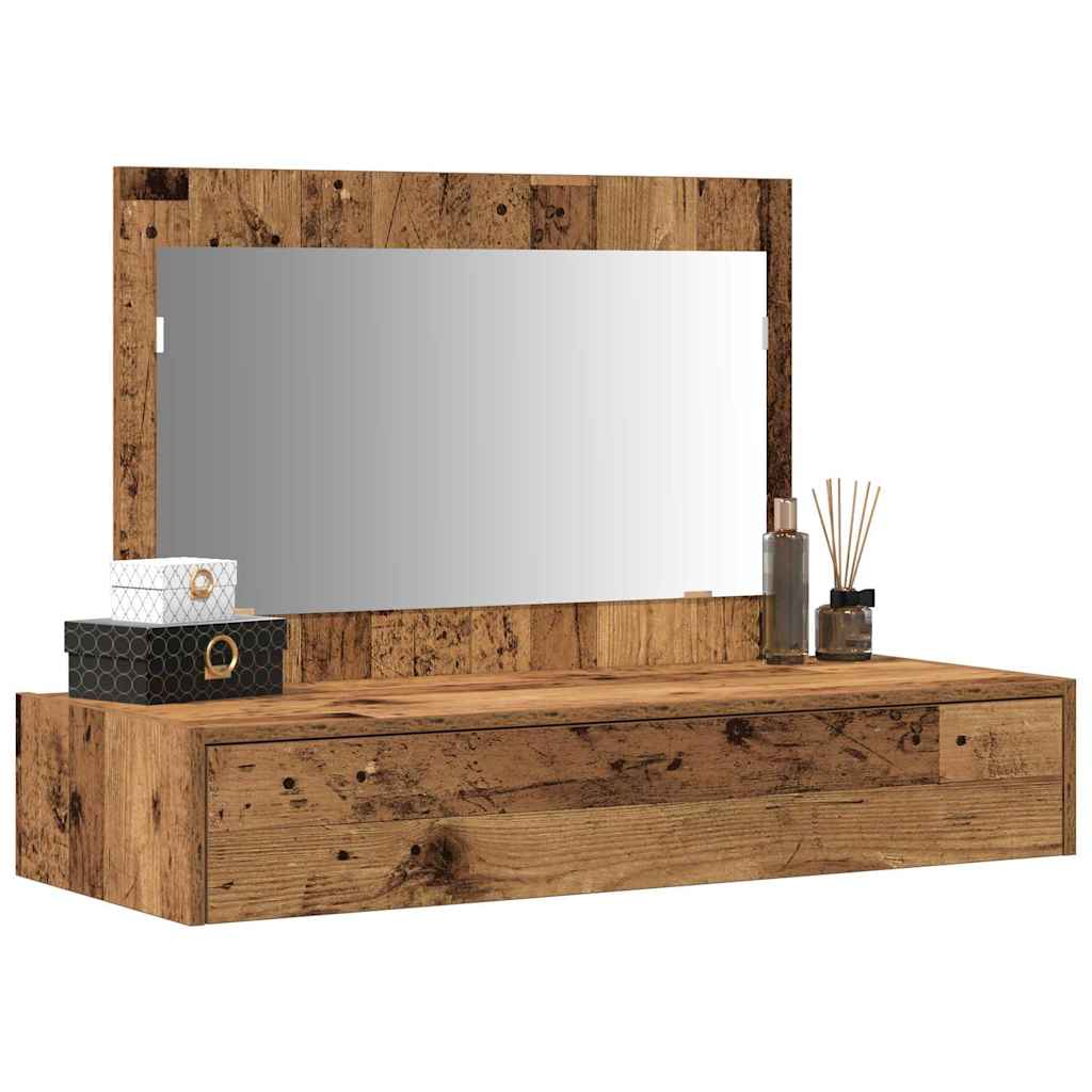 Toaletni stol Smeđa 100 x 40 x 70 cm Konstruirano drvo
