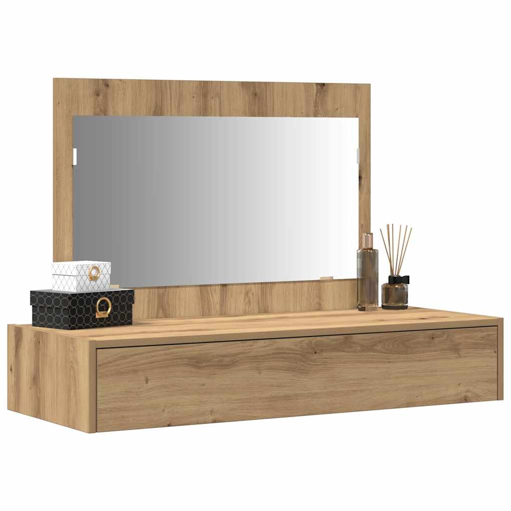 Toaletni stol Smeđa 100 x 40 x 70 cm Konstruirano drvo