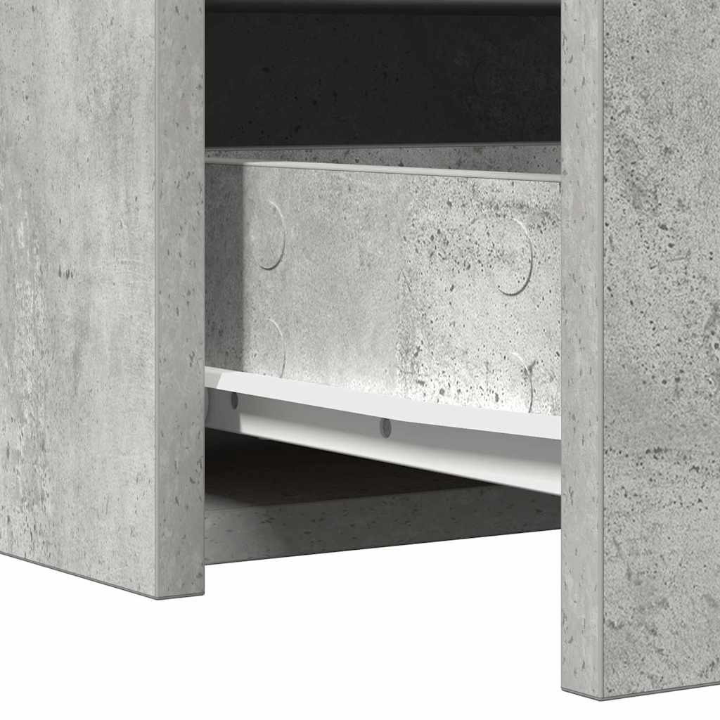 Toaletni stol s ladicama Siva 60 x 40 x 70 cm Konstruirano drvo