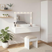 Toaletni stol Bijelo 100 x 40 x 70 cm Konstruirano drvo