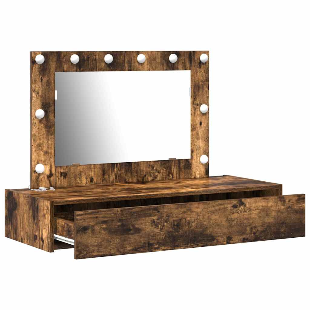 Toaletni stol Smeđa 100 x 40 x 70 cm Konstruirano drvo