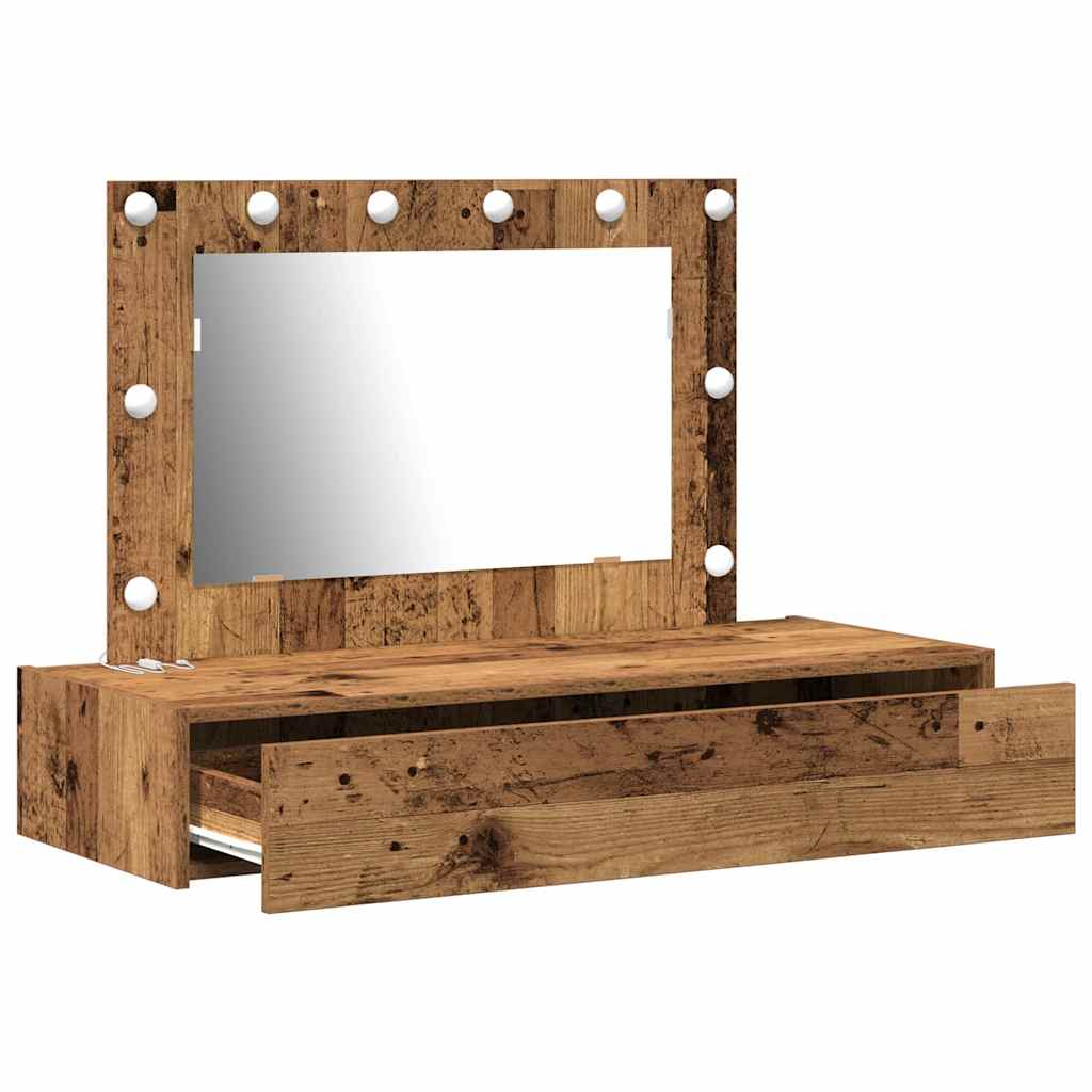 Toaletni stol Smeđa 100 x 40 x 70 cm Konstruirano drvo