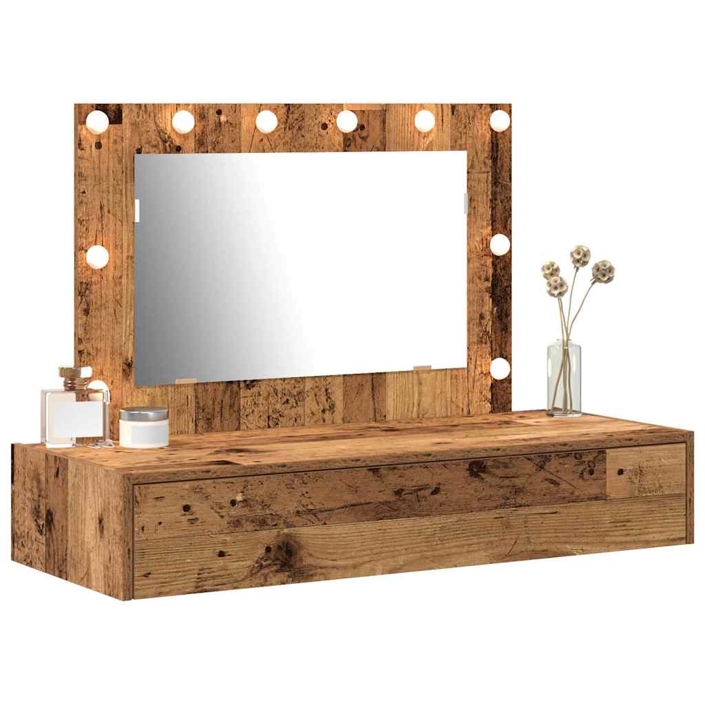 Toaletni stol Smeđa 100 x 40 x 70 cm Konstruirano drvo