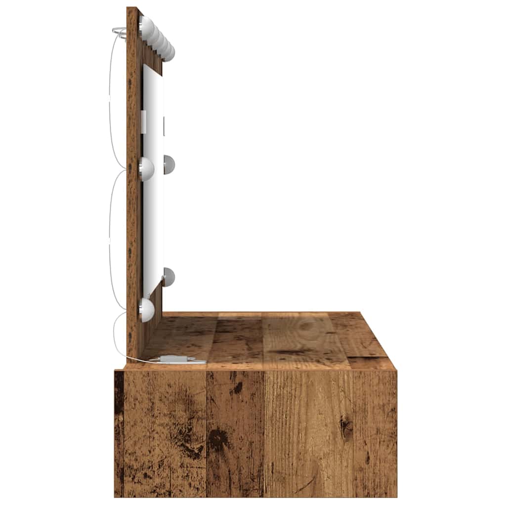 Toaletni stol Smeđa 100 x 40 x 70 cm Konstruirano drvo