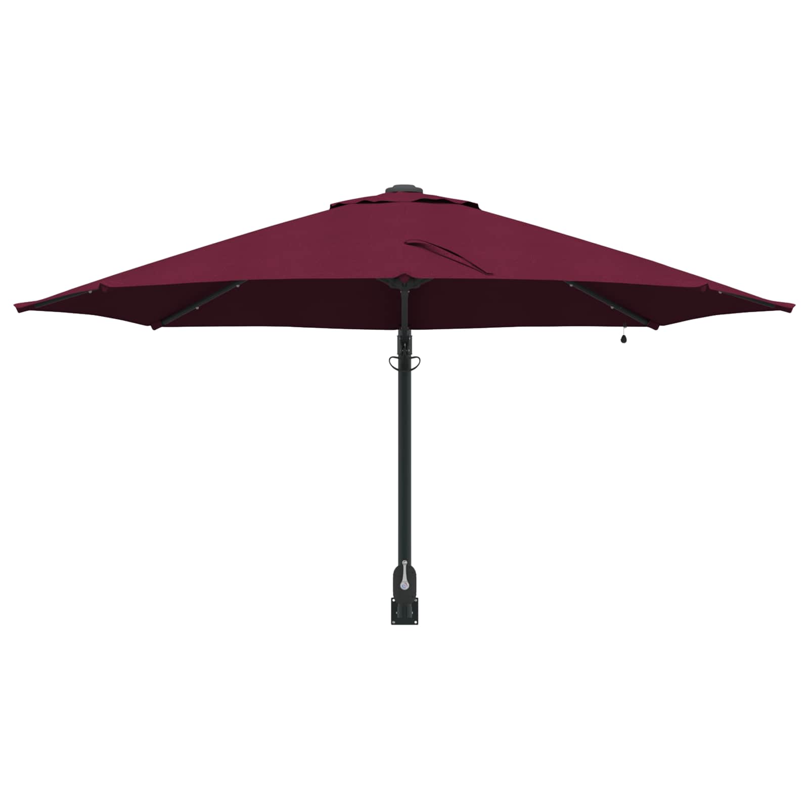 Vrtni suncobran Bordeaux Crvena 248 x 248 x 148 cm