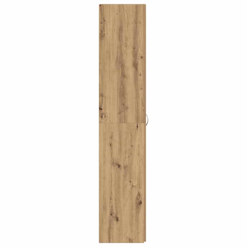 Ormar za cipele 80 x 35.5 x 180 cm Konstruirano drvo Smeđa