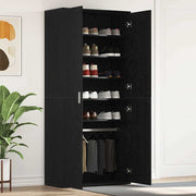 Ormar za cipele Crni hrast 80 x 39 x 178 cm Konstruirano drvo