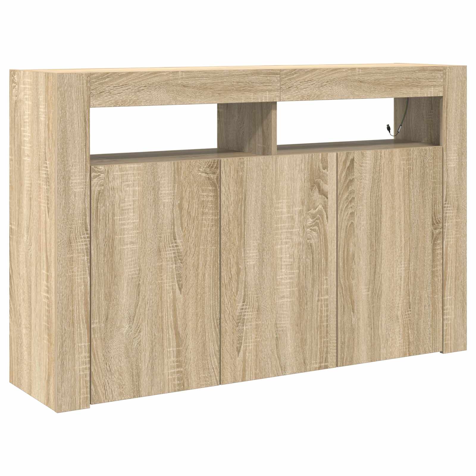 Kreveta Sonoma hrast 116 x 30 x 75 cm Konstruirano drvo