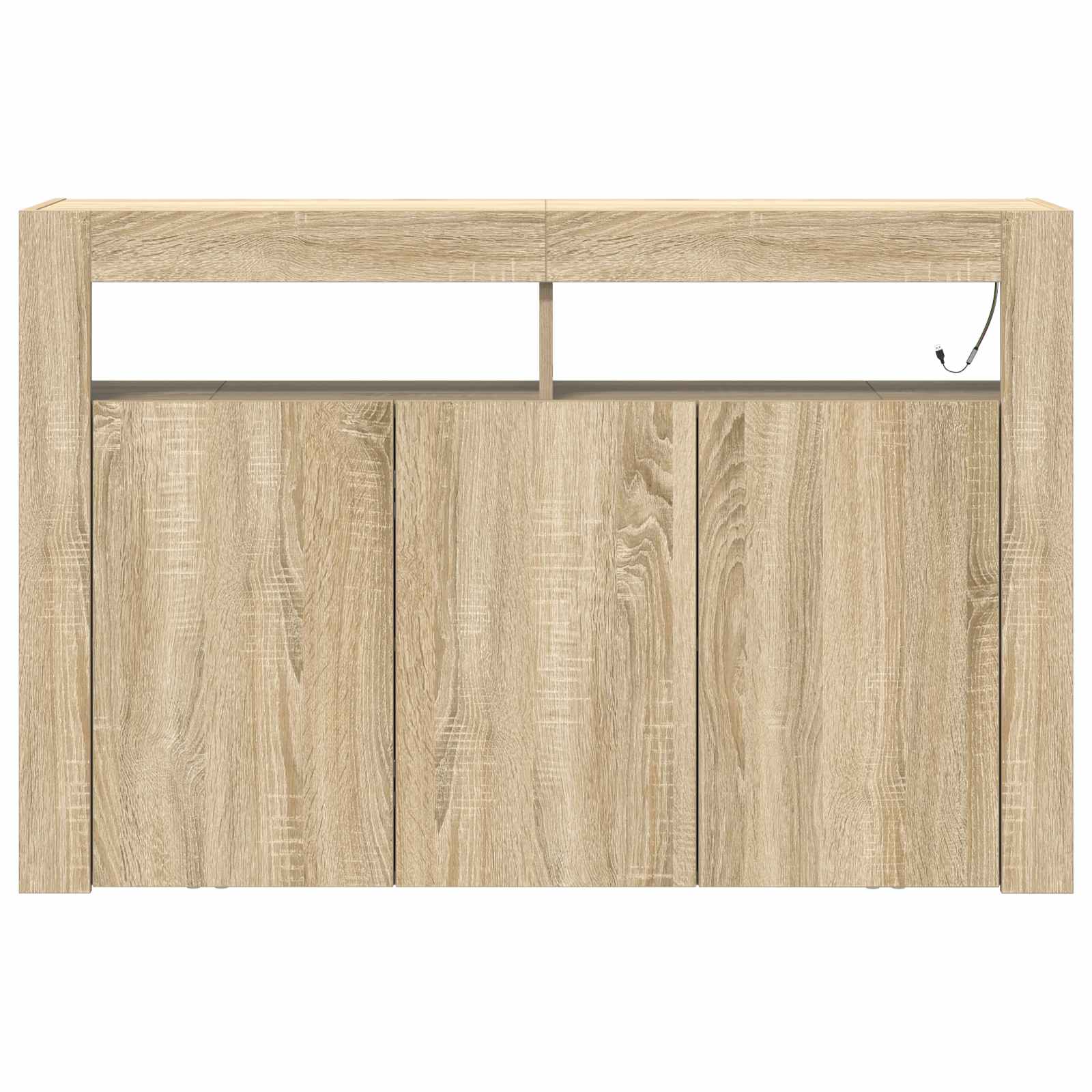 Kreveta Sonoma hrast 116 x 30 x 75 cm Konstruirano drvo
