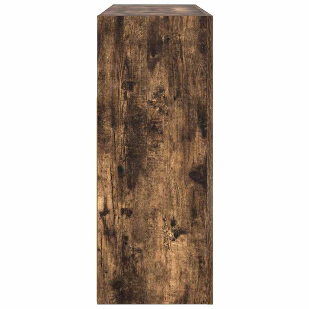 Kreveta Dimljeni hrast 116 x 30 x 75 cm Konstruirano drvo