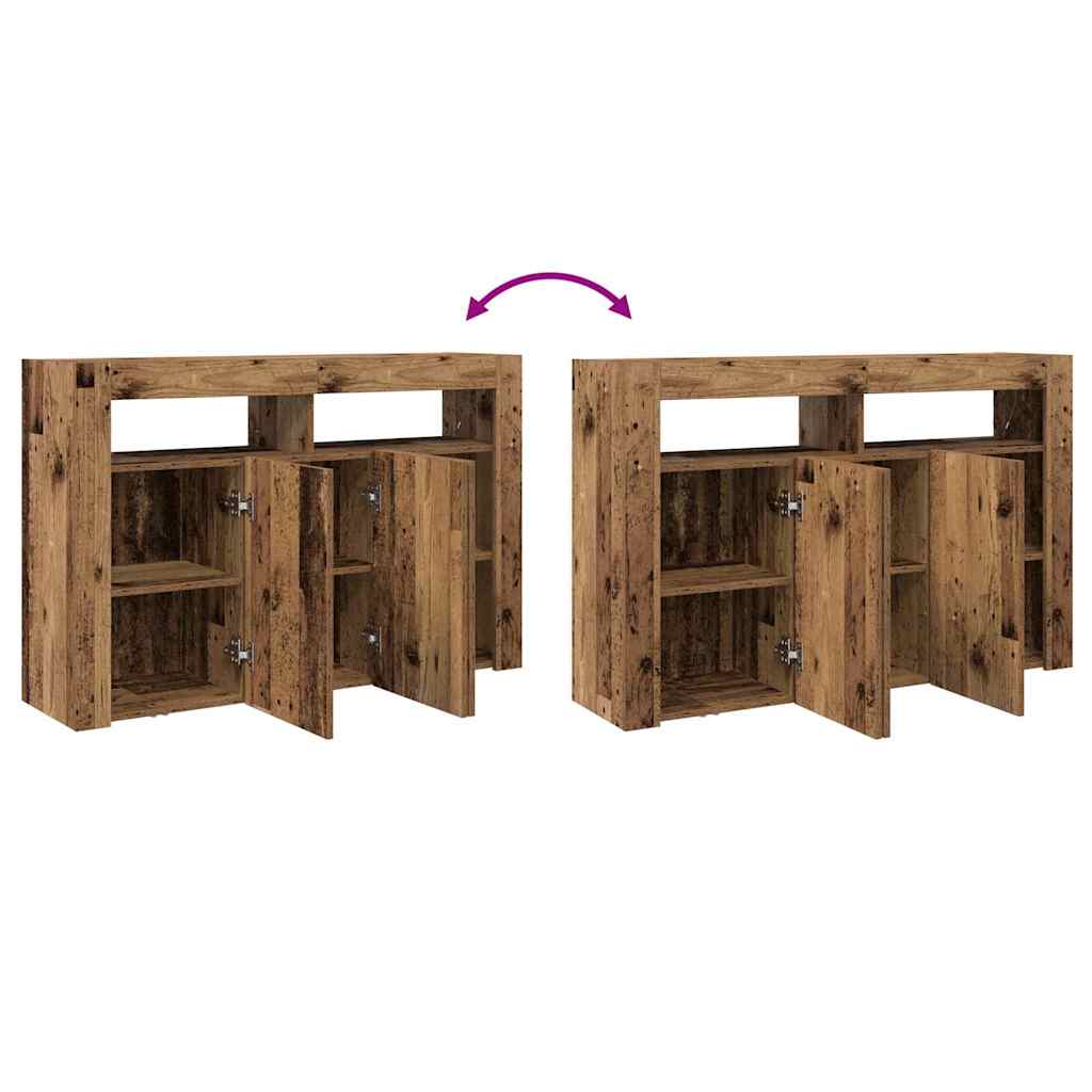 Kreveta Staro drvo 116 x 30 x 75 cm Konstruirano drvo
