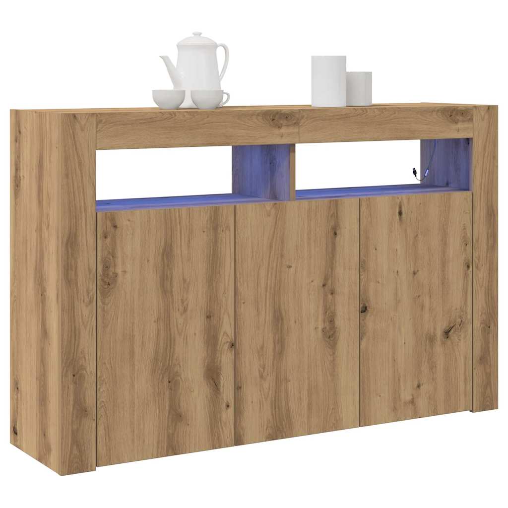 Kreveta Umjetnički hrast 116 x 30 x 75 cm Konstruirano drvo