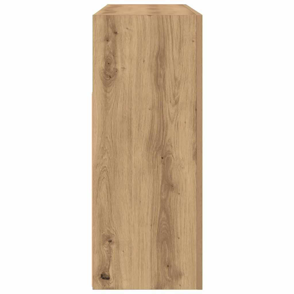 Kreveta Umjetnički hrast 116 x 30 x 75 cm Konstruirano drvo