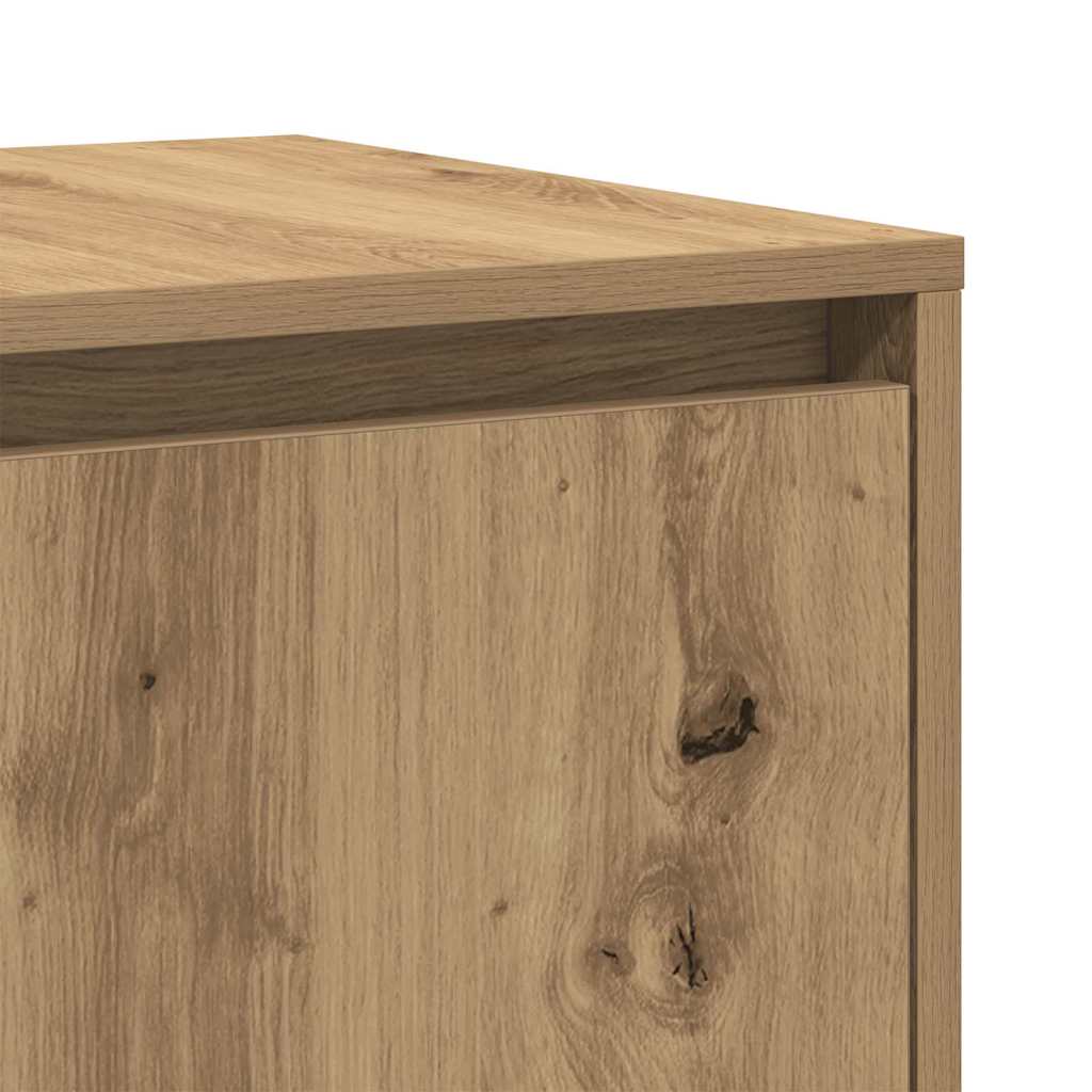 Kreveta Umjetnički hrast 135 x 41 x 75 cm Konstruirano drvo