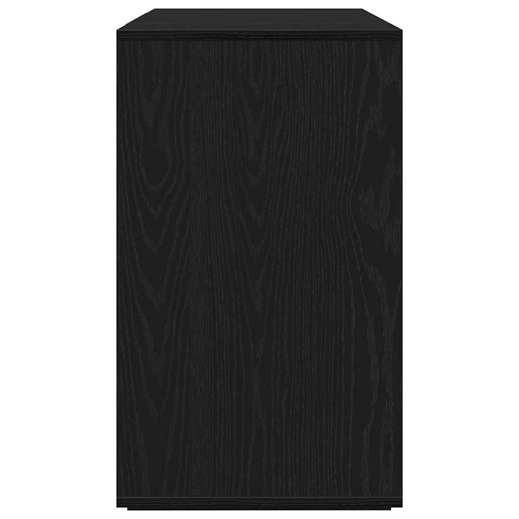 Kreveta Crni hrast 135 x 41 x 75 cm Konstruirano drvo