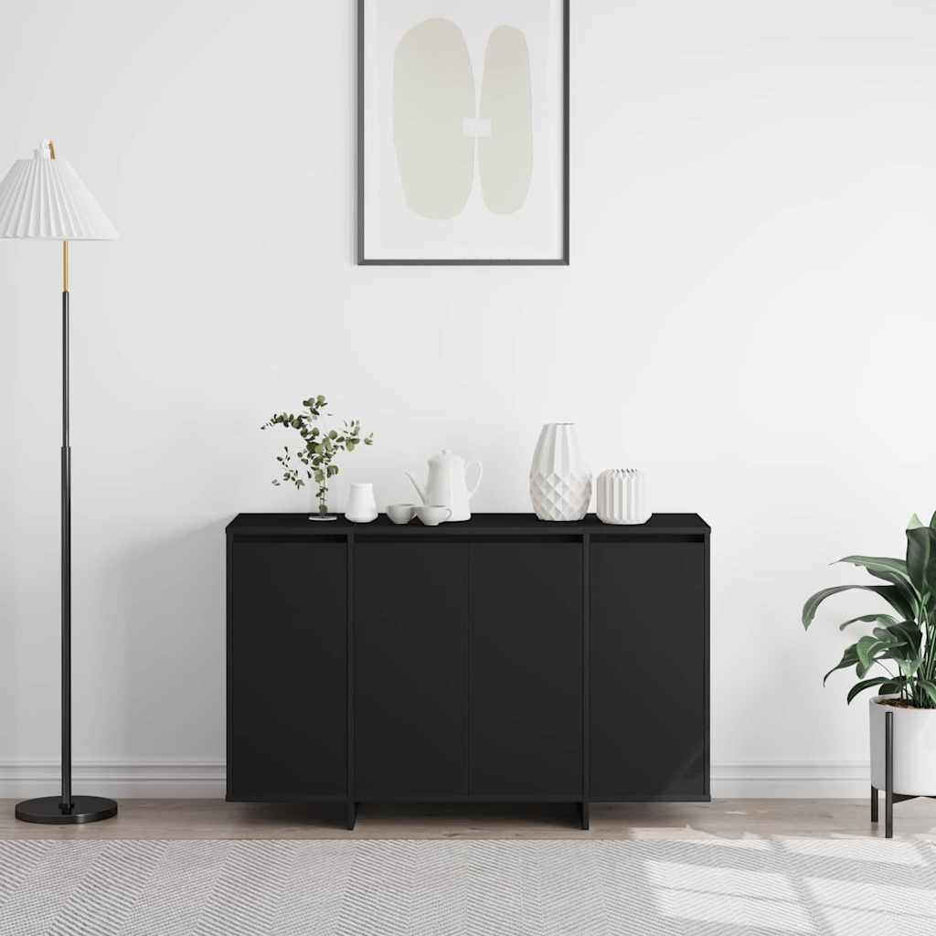 Kreveta Crna 120 x 41 x 75 cm Konstruirano drvo