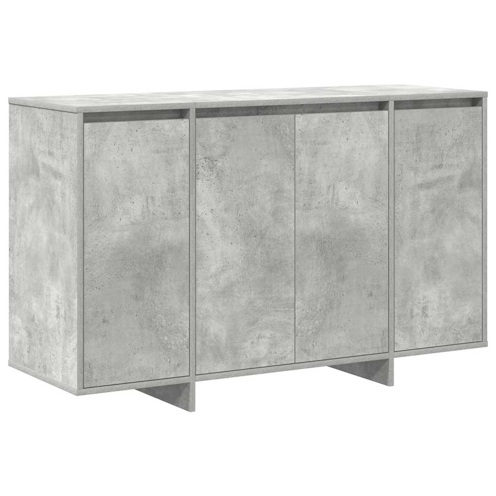 Kreveta Beton siva 120 x 41 x 75 cm Konstruirano drvo