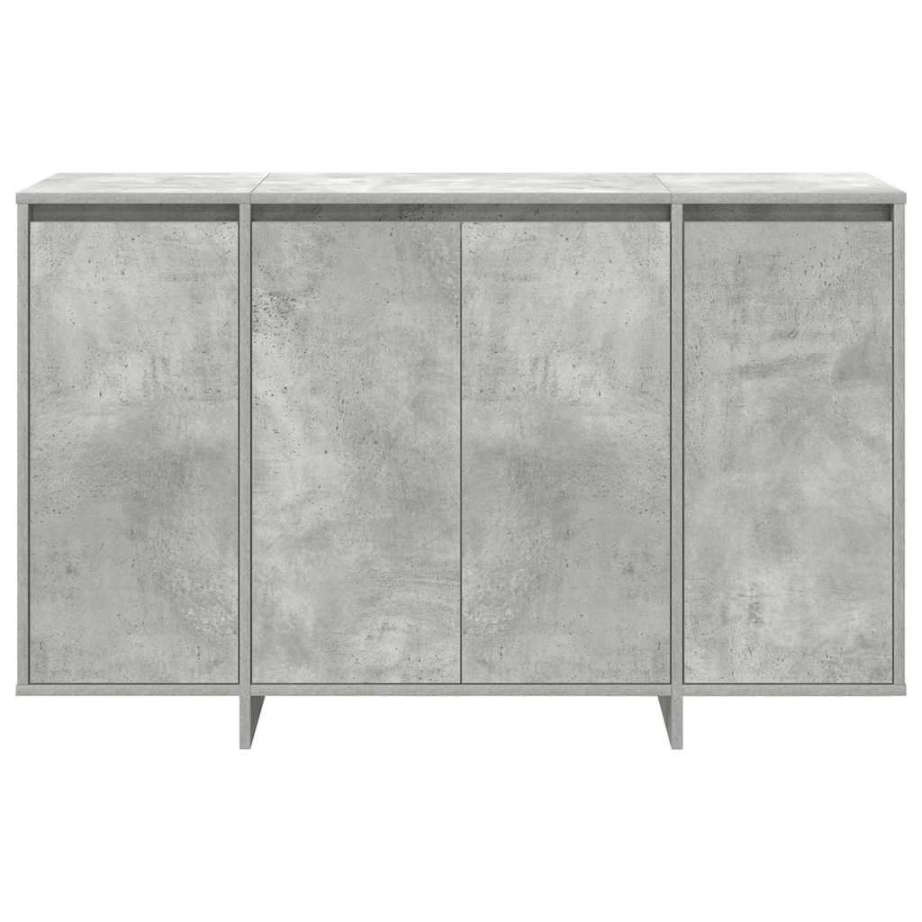 Kreveta Beton siva 120 x 41 x 75 cm Konstruirano drvo