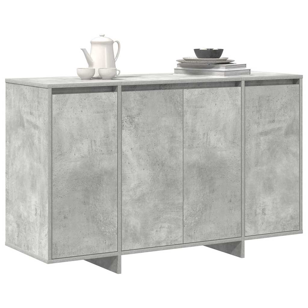 Kreveta Beton siva 120 x 41 x 75 cm Konstruirano drvo