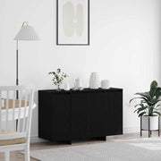 Kreveta Crni hrast 120 x 41 x 75 cm Konstruirano drvo