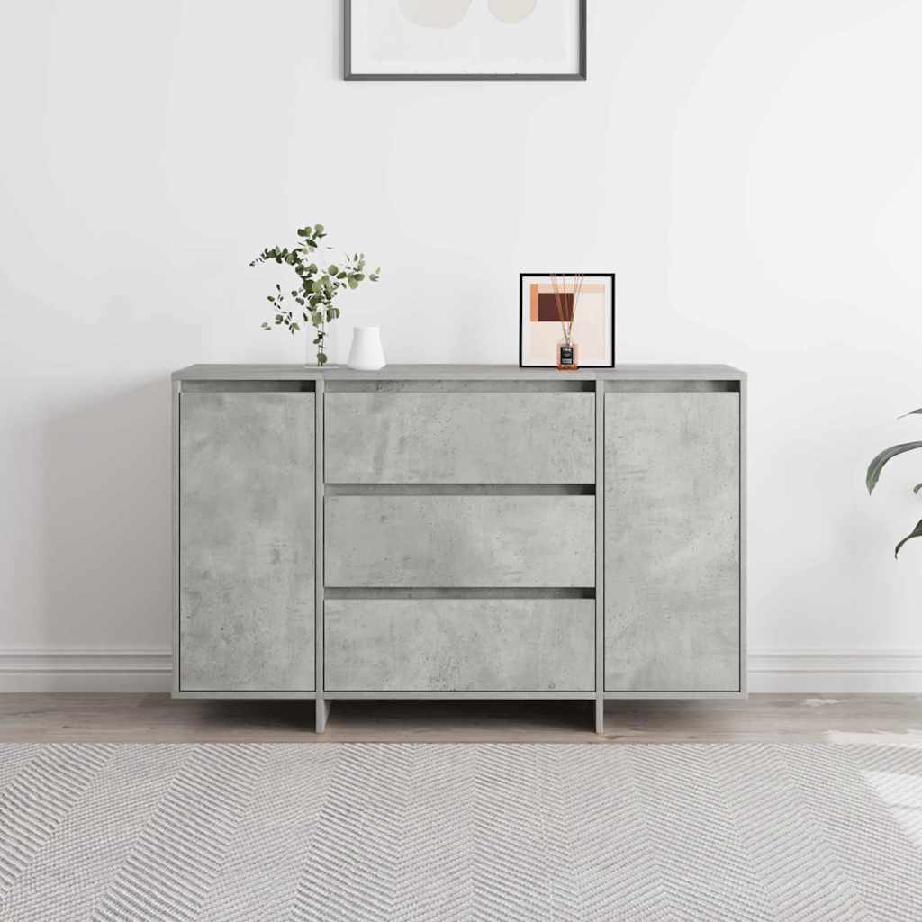 Kreveta Betonski sivi 120 x 41 x 75 cm Konstruirano drvo