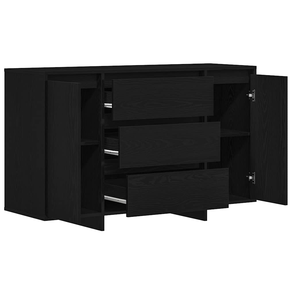 Kreveta Crni hrast 120 x 41 x 75 cm Konstruirano drvo