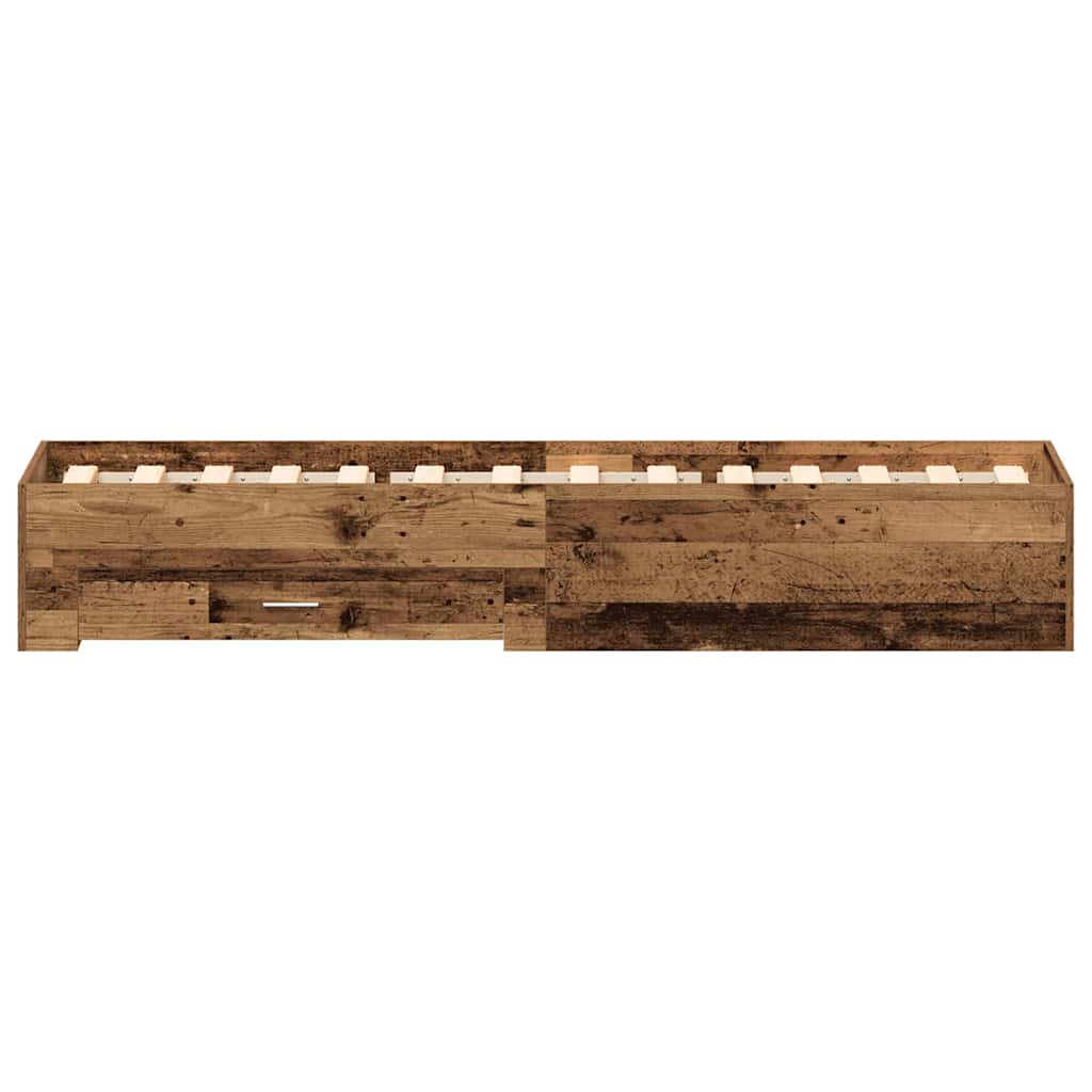 Krevetna konstrukcija Staro drvo 90 x 190 cm Konstruirano drvo