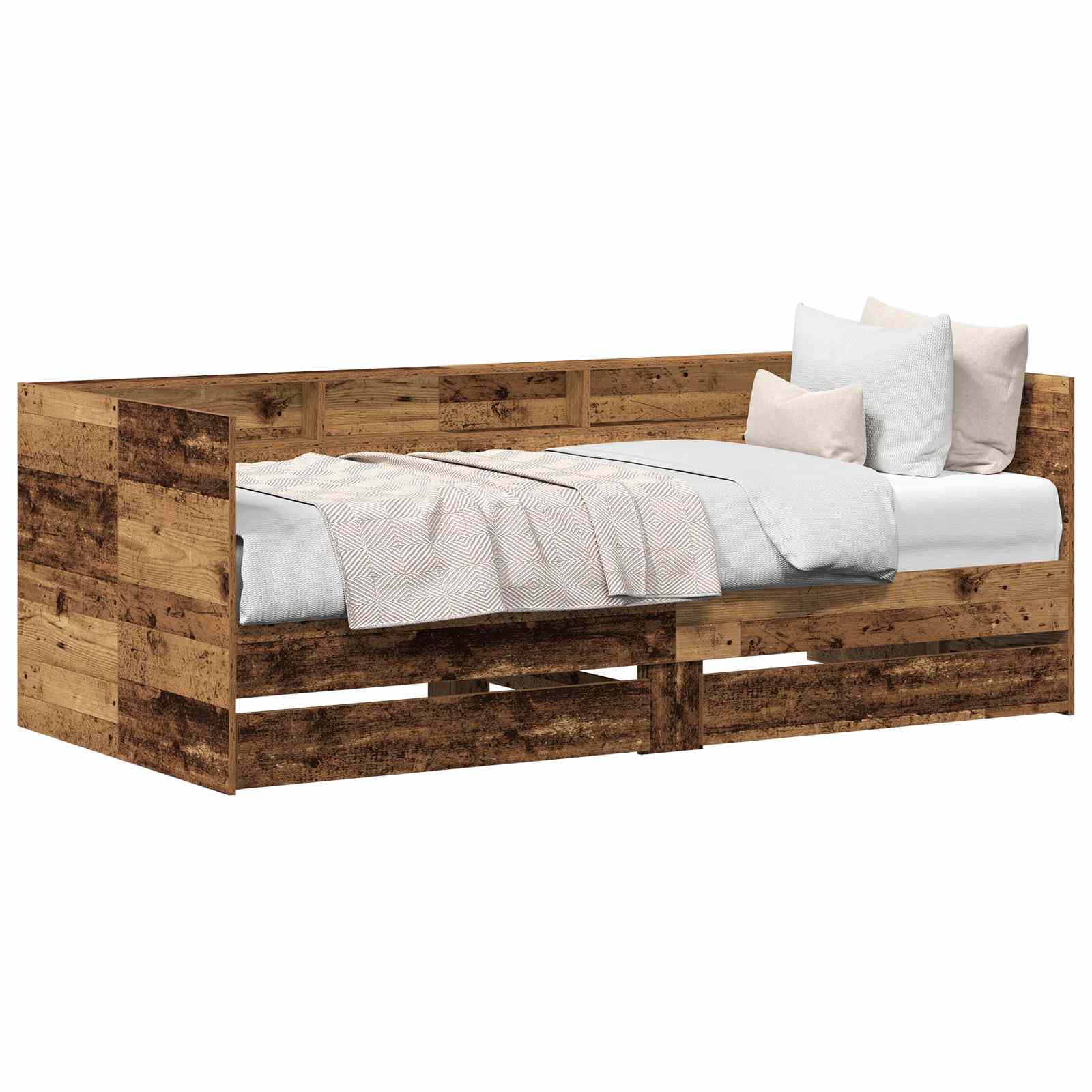 Krevet na dan Staro drvo 90 x 190 cm Konstruirano drvo