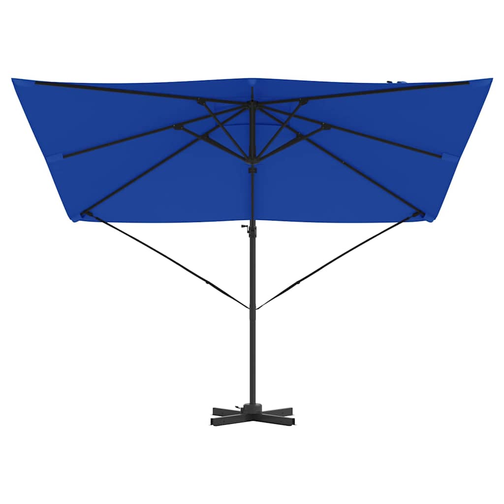 Roma Suncobran Plava 286 x 284 x 265 cm Aluminij i poliester