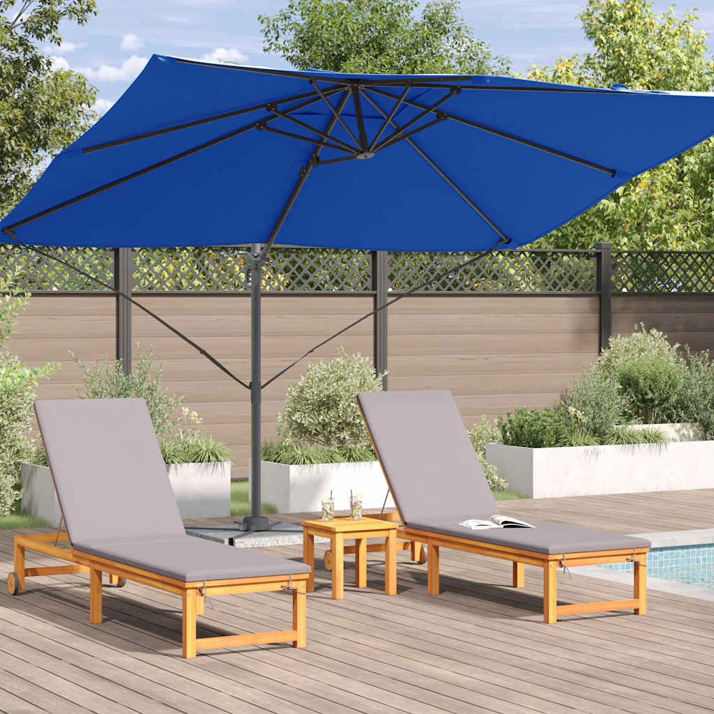 Suncobran Azurnoplava 351 x 250 x 260 cm Poliester i aluminij