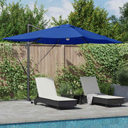 Suncobran Azurnoplava 351 x 250 x 253 cm Poliester i aluminij