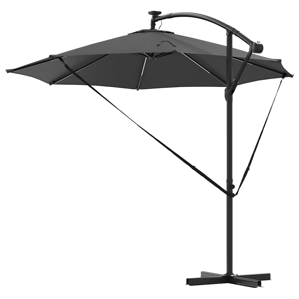 Suncobran Antracit 294 x 294 x 248 cm Poliester i aluminij