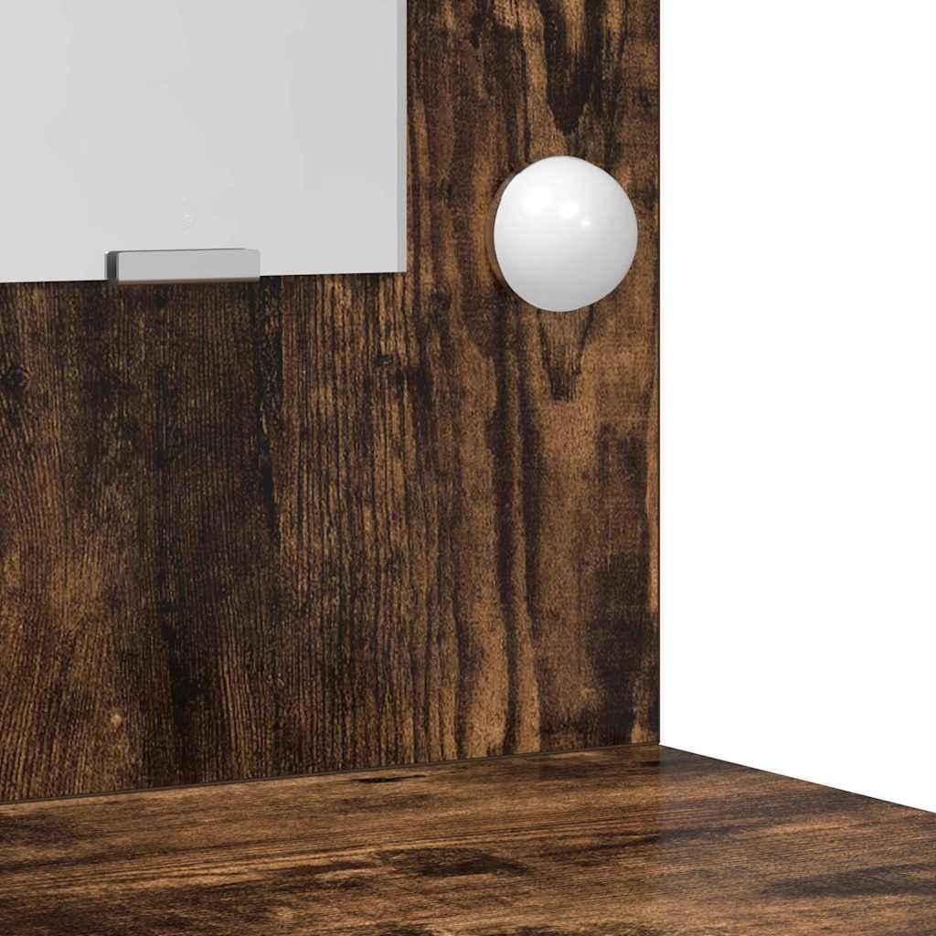Toaletni stol Smeđa 78.5 x 41 x 135 cm Konstruirano drvo