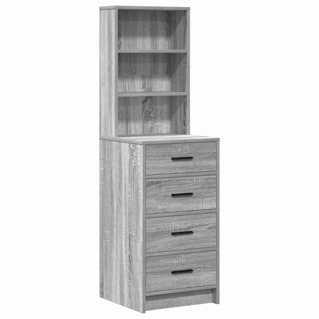 Toaletni stol S LED lampica Svijetlo siva 78.5 x 41 x 135 cm