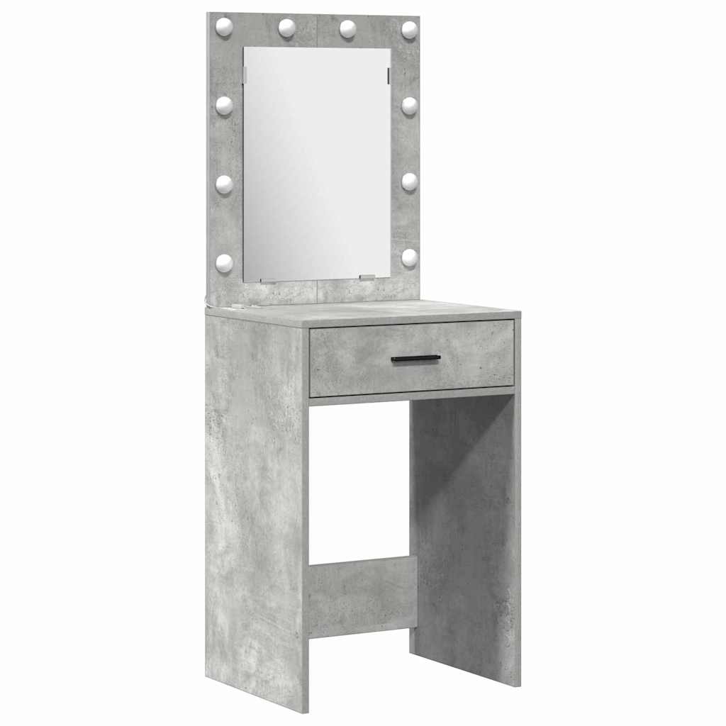 Toaletni stol 2 pcs Siva 50 x 41 x 135 cm Konstruirano drvo