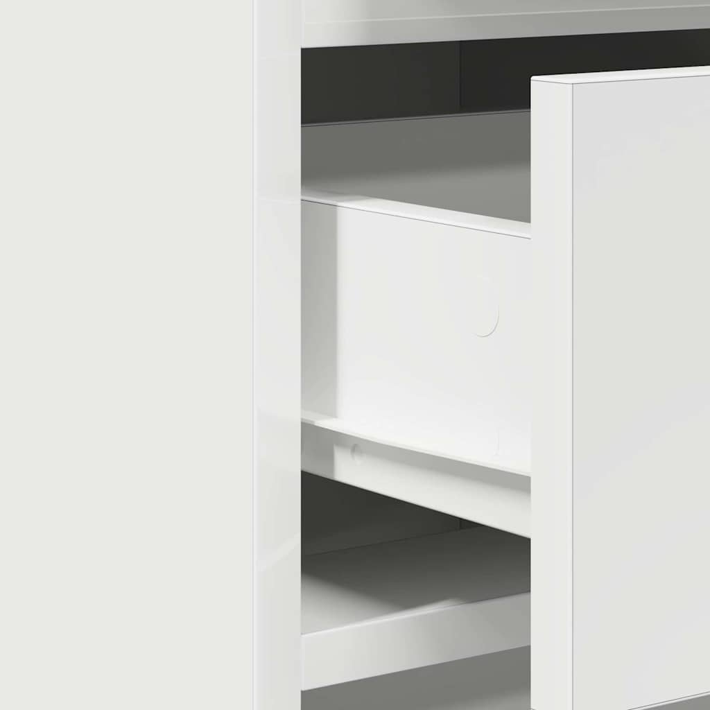 Toaletni stol 2 pcs Bijelo 50 x 41 x 135 cm Konstruirano drvo