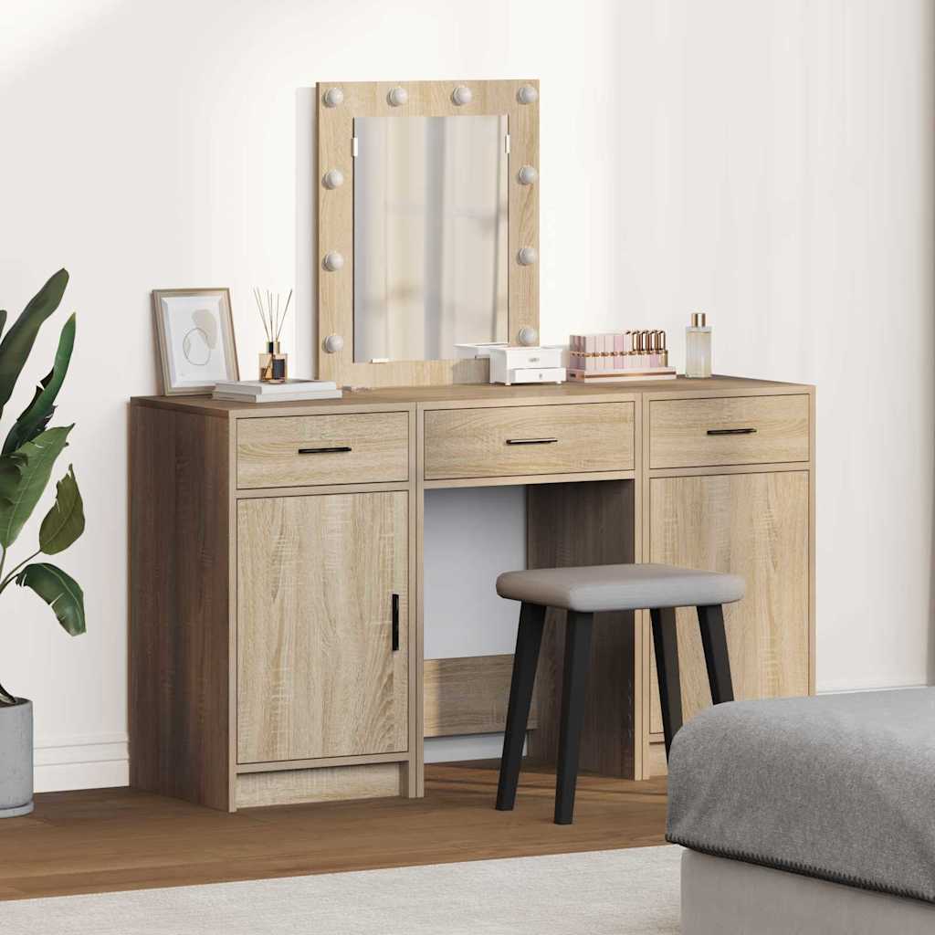 Toaletni stol Smeđa 50 x 41 x 135 cm Konstruirano drvo