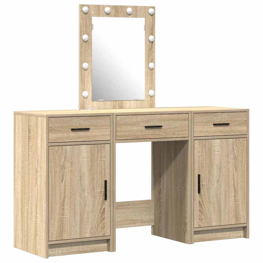 Toaletni stol Smeđa 50 x 41 x 135 cm Konstruirano drvo