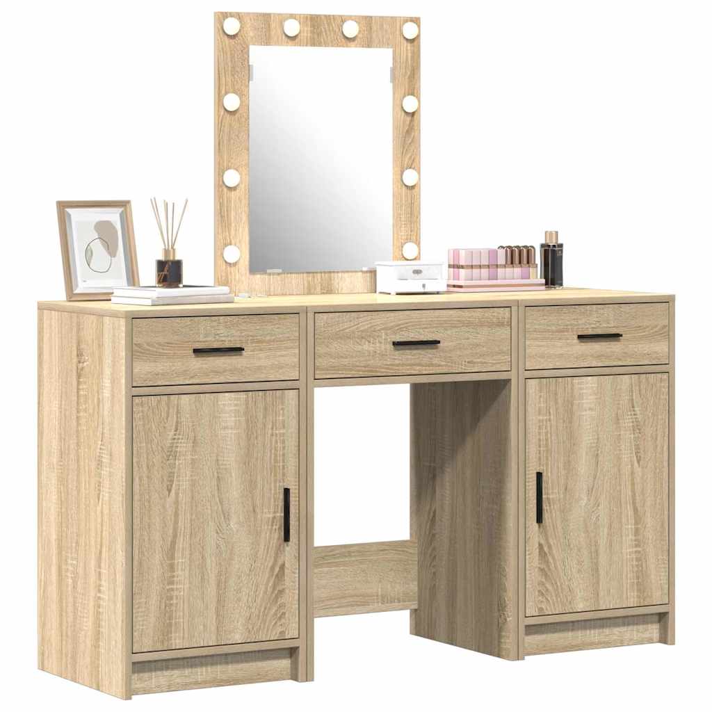 Toaletni stol Smeđa 50 x 41 x 135 cm Konstruirano drvo