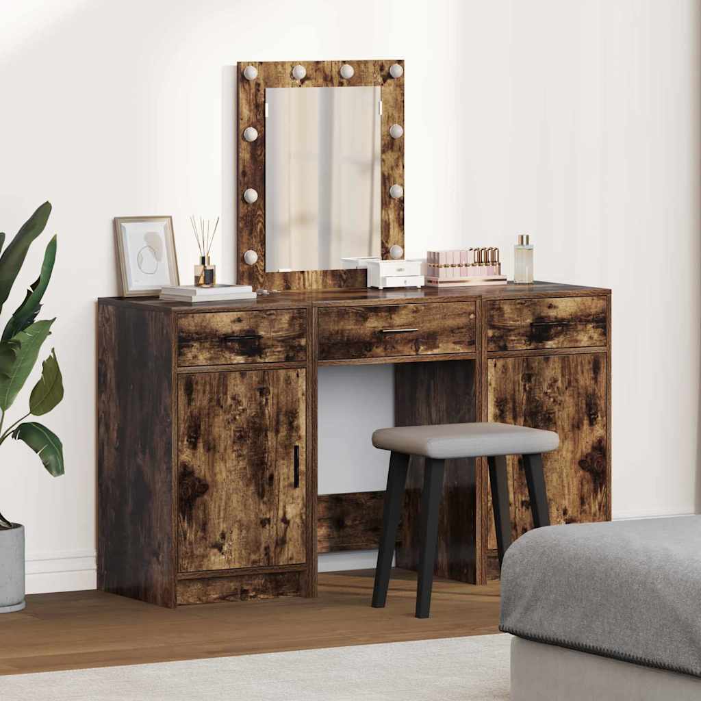 Toaletni stol Smeđa 50 x 41 x 135 cm Konstruirano drvo