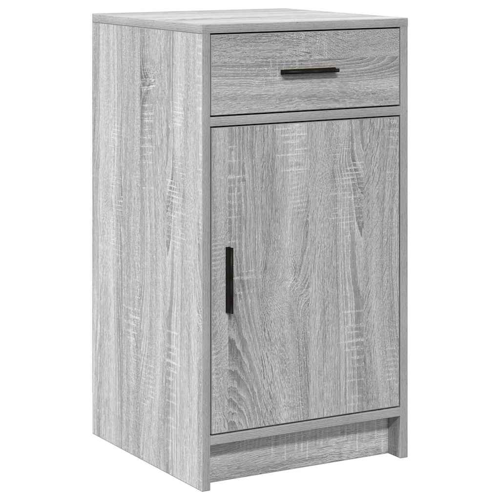 Toaletni stol s vratima Siva 50 x 41 x 135 cm Konstruirano drvo
