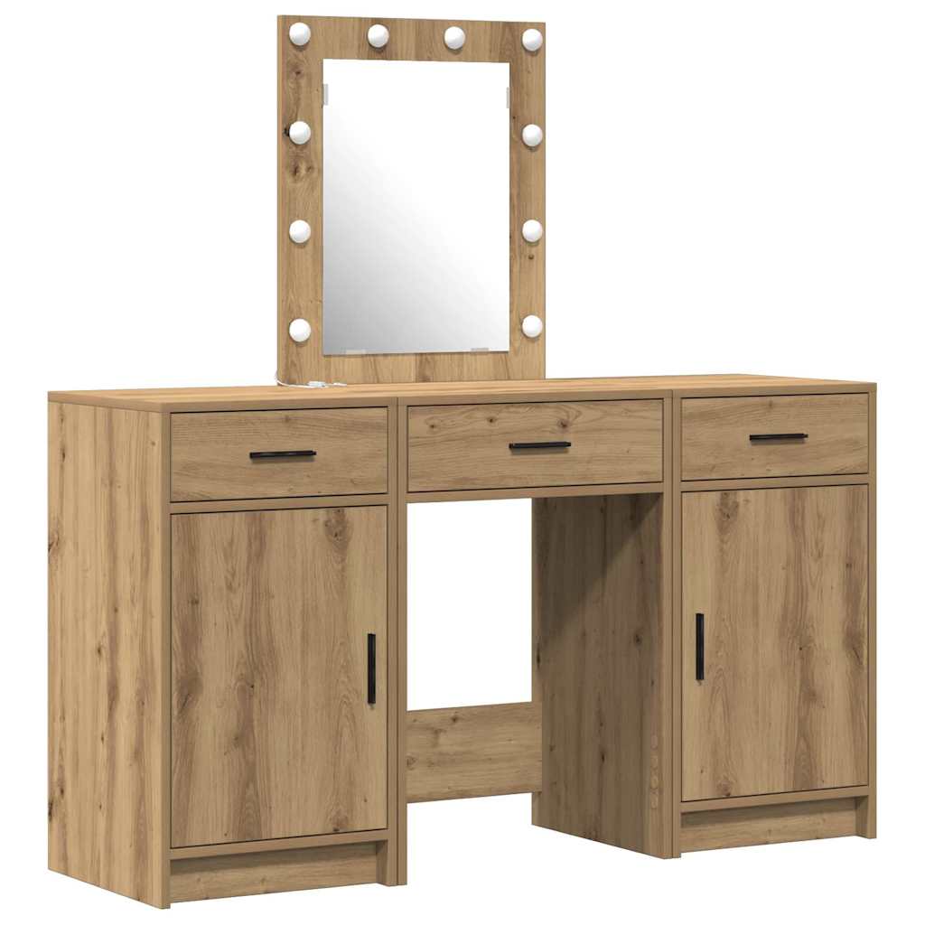Toaletni stol Smeđa 50 x 41 x 135 cm Konstruirano drvo