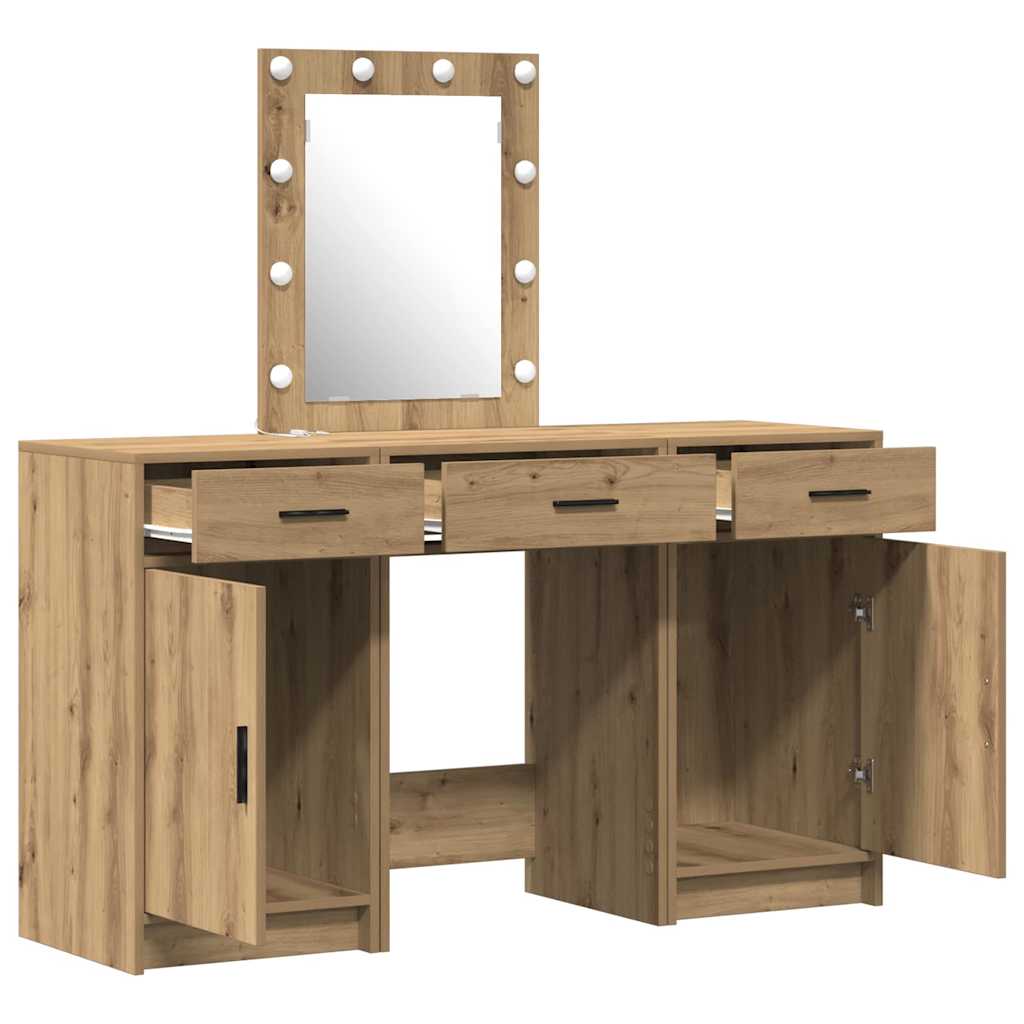 Toaletni stol Smeđa 50 x 41 x 135 cm Konstruirano drvo