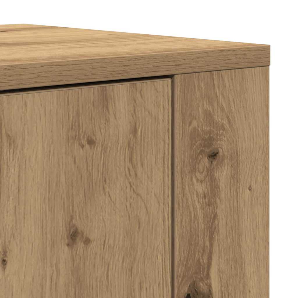 Highboard Umjetnički hrast 80 x 33 x 150 cm Konstruirano drvo